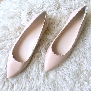 COLE HAAN NWOT Grand.os Scalloped Flats